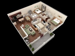 3x2 C1U 10209 floor plan